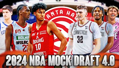 2024 NBA Mock Draft 4.0: Hawks eyeing Donovan Clingan, Zaccharie Risacher