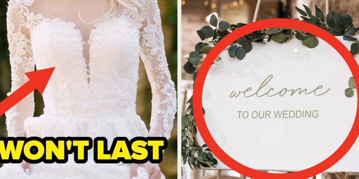 People Are Revealing The Modern 'Wedding Trends' That Will NOT Last, And I'm Afraid They're Right