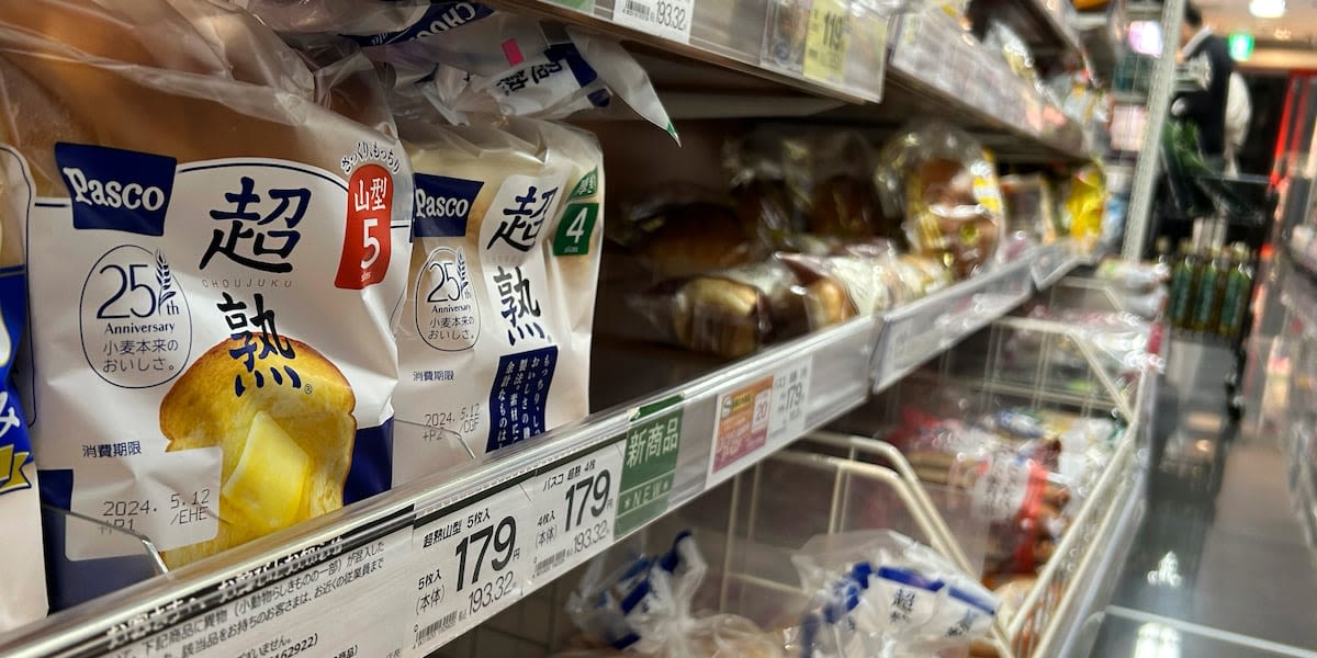 Bread loaves recalled in Japan after 'rat remains' were found