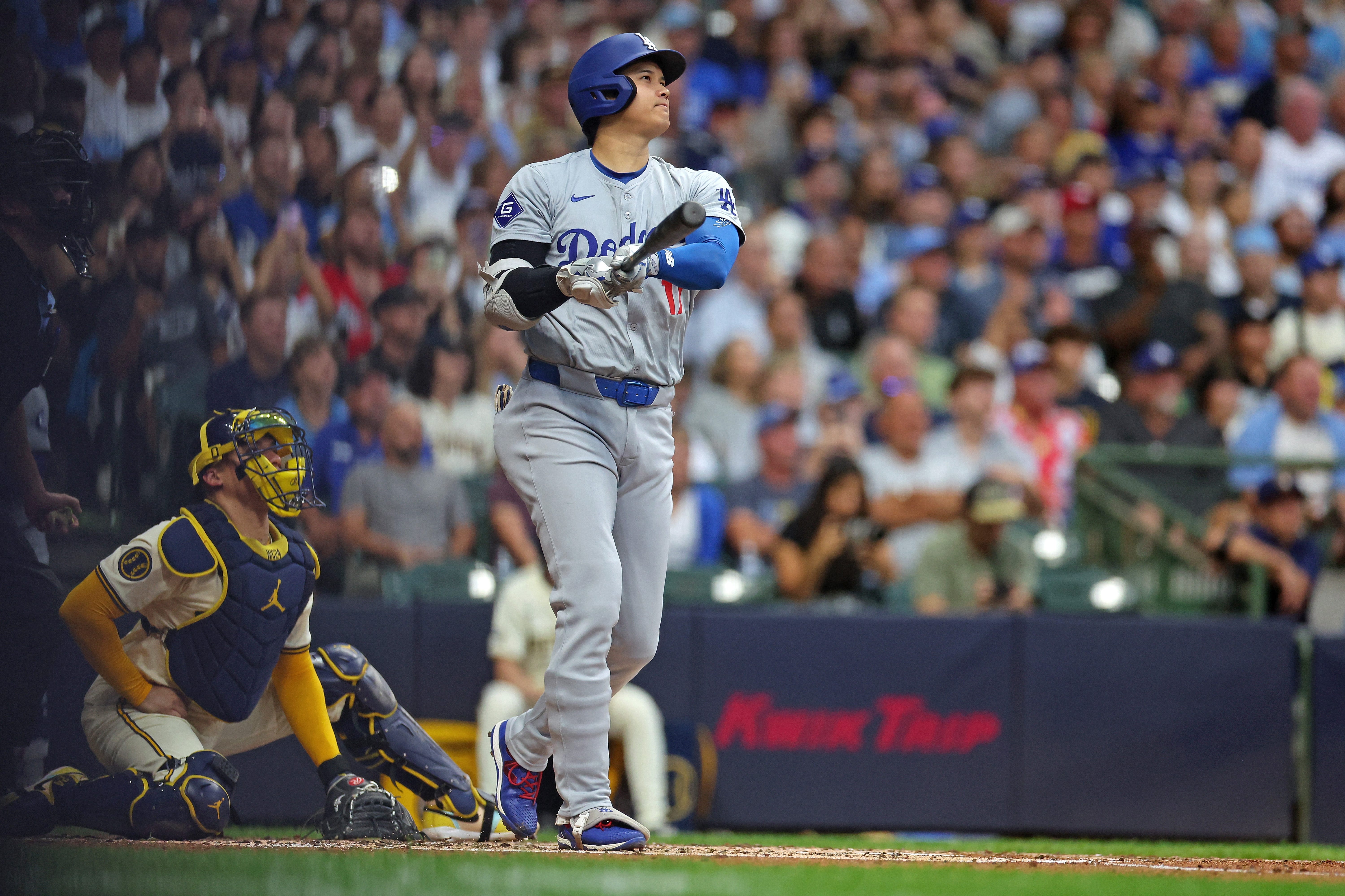 Dodgers 7, Brewers 2: Shohei Ohtani and the Dodgers blast off against Colin Rea