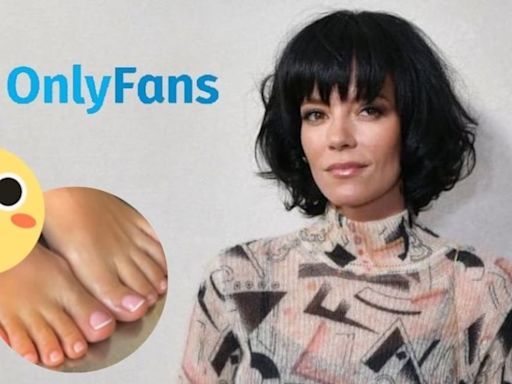 Lily Allen abre OnlyFans para vender fotos de sus pies