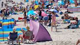 New weather maps turn red as 18C heat blast to hit Britain with Iberian plume