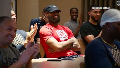 LeBron James named flag bearer for Team USA - KYMA