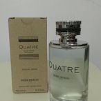 BOUCHERON 伯瓊Quatre經典環戒男淡香水100ML TESTER(免運+送針管2支)