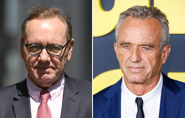 Kevin Spacey endorses ‘loyal friend’ Robert F Kennedy Jr in 2024 presidential race