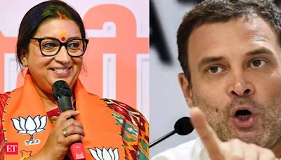 Don't use derogatory language towards Smriti Irani: Rahul Gandhi defends former minister from online trolling