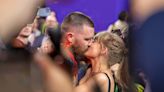 Travis Kelce Packs on PDA With Taylor Swift at Charity Auction