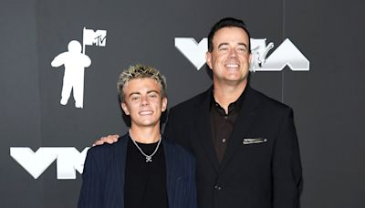 Carson Daly's son Jackson, 15, makes rare public appearance at VMAs