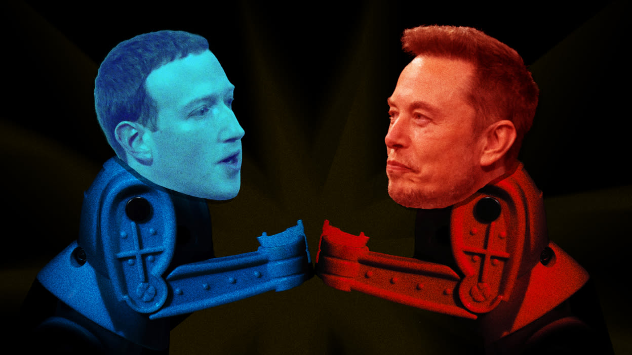 Elon Musk says he'll fight Mark Zuckerberg 'any place, any time, any rules'