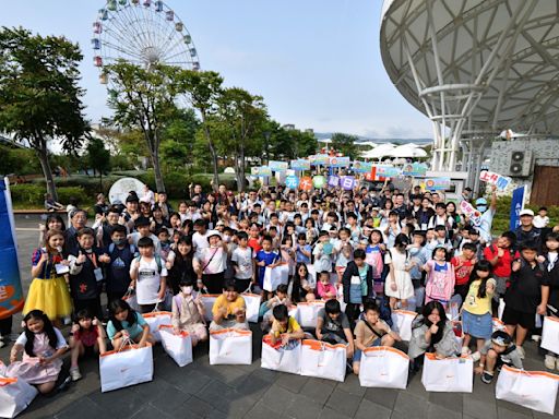 元大幸福日前進兒童新樂園 近百名孩童歡度兒童月