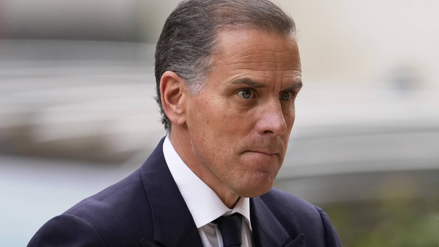 The Latest: Texts reflect growing tension between Hallie and Hunter Biden