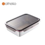 德國Othello 可微波不鏽鋼保鮮盒-2500ml