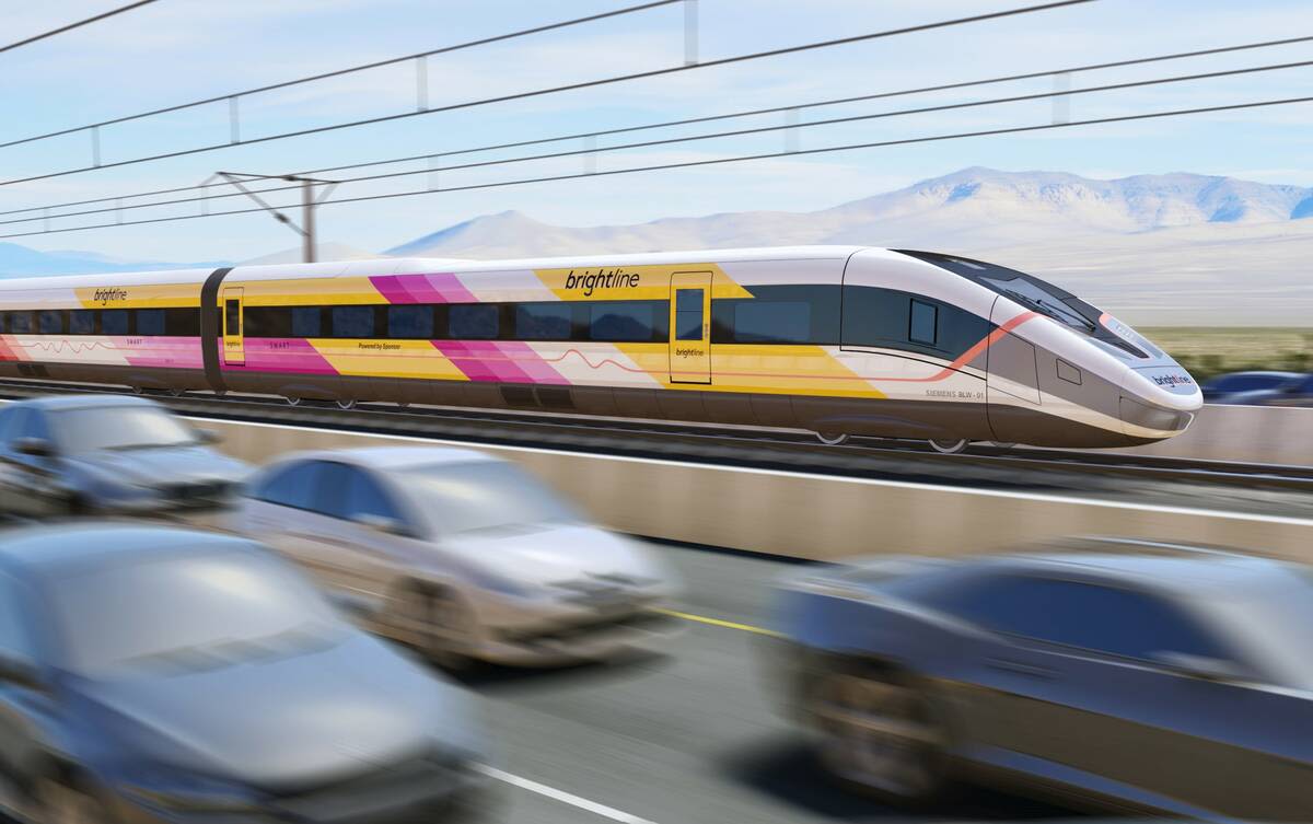 Here’s who will build the trains for Brightline’s Vegas-to-LA rail line