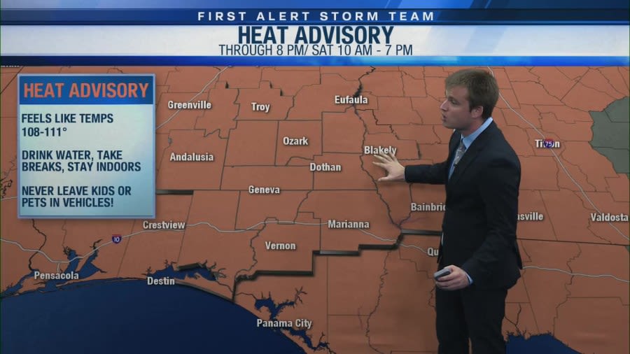 Rain chances increasing while heat, humidity remain elevated