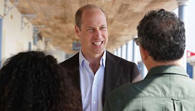 Prince William Visits Hospital on Isles of Scilly as Prince Harry and Meghan Markle Arrive in Nigeria