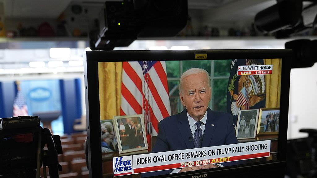 Biden urges Americans to shun political violence day after Trump assassination attempt