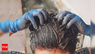 Henna hair dye for hair: How to make it and use it for grey hair | - Times of India