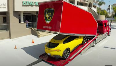 Ferrari Aficionado David Lee Receives Delivery of Purosangue Super SUV