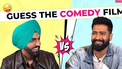 Guess The ICONIC Comedy Film | Vicky Kaushal VS Ammy Virk | Bad Newz | Guess The Movie | Pinkvilla
