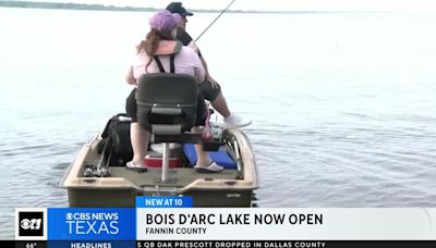 Texas has a new lake for the first time in nearly 30 years