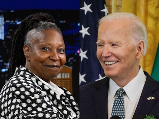 Whoopi Goldberg says she'd vote for Biden even if he 'pooped his pants' or 'can't put a sentence together'