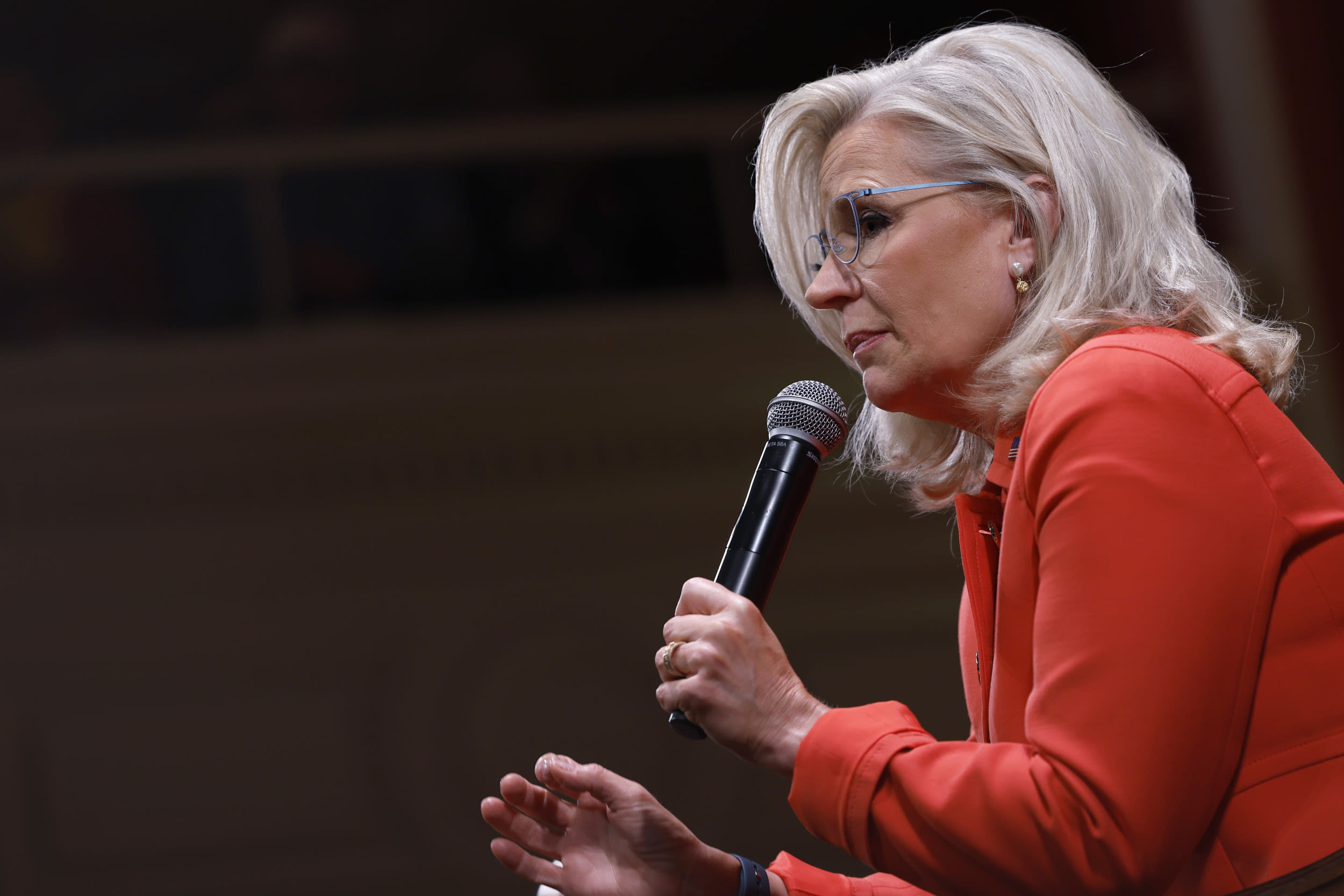 Liz Cheney reacts to Donald Trump shooting