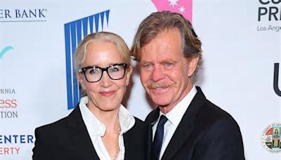 William H. Macy Discusses Wife Felicity Huffman's ‘Great' Return to TV