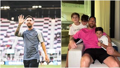 La divertida reacción de los hijos de Lionel Messi tras ser invitados a un evento especial del Inter Miami