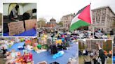 New anti-Israel tent city takes over Columbia University lawn days after NYPD raid as activists vow to stay ‘forever’