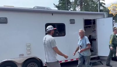 70-year-old hiker reunited with family after 5 days missing in mountains