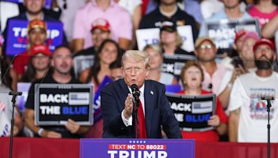 Live updates: Donald Trump takes the stage at Bojangles Coliseum rally in Charlotte