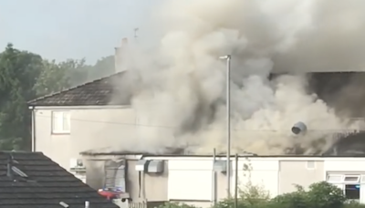 Midlothian restaurant bursts into flames as hero firefighters tackle ongoing blaze
