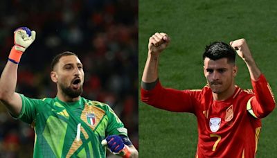 Spain and Italy name lineups for EUROs clash