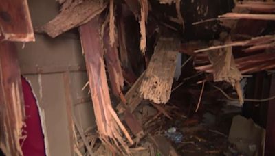 'This was our home': Florida mother, 6 children displaced from home after roof collapses, reports say