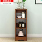 MINE 家居 多功能廚房收納櫃 廚具櫃 茶具櫃 三層款 30x30x81cm(廚房架/茶櫃/收納櫃/門櫃)