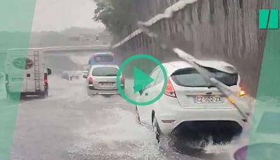 Orages : à Toulouse, le périph’ s’est transformé en rivière après le déluge de la matinée