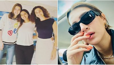 PIC: Kriti Sanon enjoys day out with ‘haseen dilrubas’ Taapsee Pannu and Kanika Dhillon; pens ‘What a Do Patti’