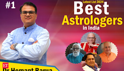 Most Authentic and Best Astrologers in India: Latest List 2024 Ft Dr Hemant Barua, K N Rao and Others - The Economic Times