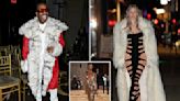 Julia Fox, Busta Rhymes praise catsuits and cut-outs at LaQuan Smith NYFW