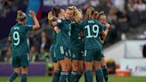 Martina Voss-Tecklenburg praises Germany’s ‘very solid’ performance after win