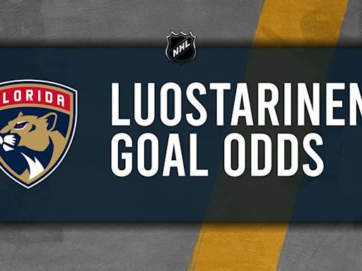 Will Eetu Luostarinen Score a Goal Against the Bruins on May 10?