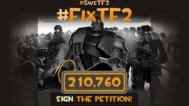 Over 200k Team Fortress 2 Fans Want Valve To Fix The Game