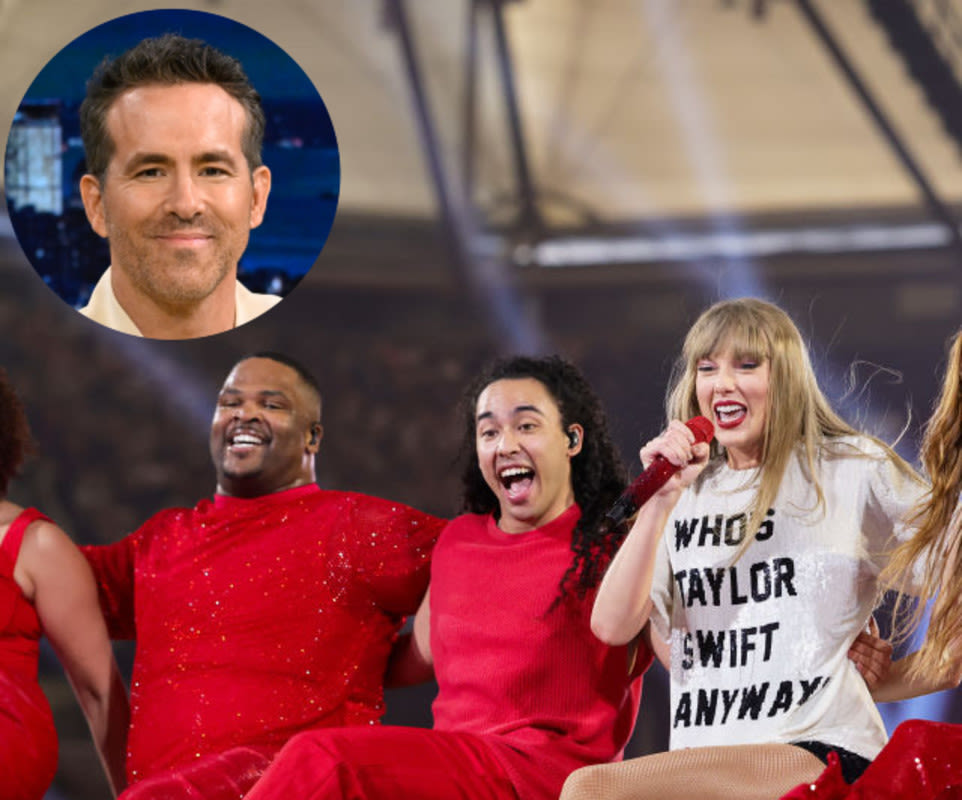 Taylor Swift's Dancer Shares Backstage Pic With Ryan Reynolds