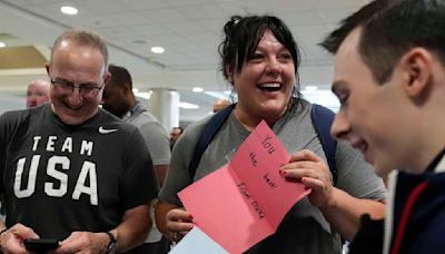 Delta organizes send-off for Team USA Olympic athletes at Atlanta airport