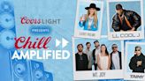 Coors Light® Announces New "Chill Amplified" Music Platform Headlined by Lainey Wilson, LL COOL J, Mt. Joy and Tainy