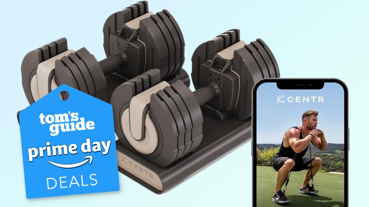 These Chris Hemsworth-approved adjustable dumbbells are 40% off right now thanks to this Prime Day deal
