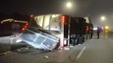 PHOTOS/VIDEO: All lanes of I-68 reopened after truck rollover crash