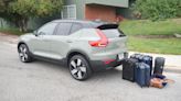 Volvo XC40 Recharge Luggage Test: How much fits in the cargo area?