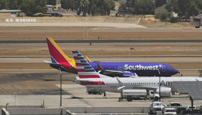 Southwest plane lands midflight at Fresno Yosemite Airport