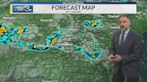 Brush with a few storms through Memorial Day